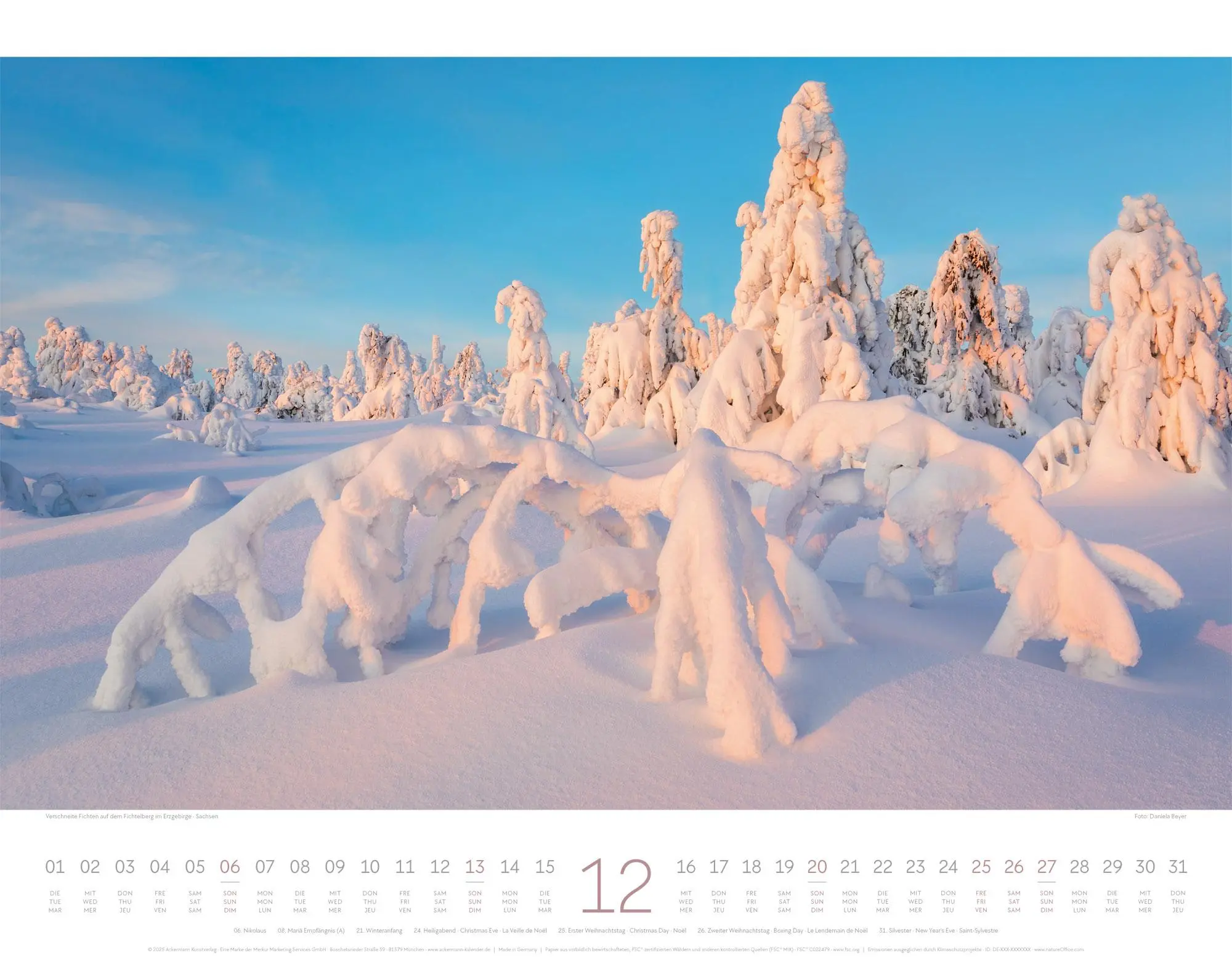 Bild: 9783838426501 | Deutschland Kalender 2026 Zauberhafte Landschaften | GmbH | Kalender