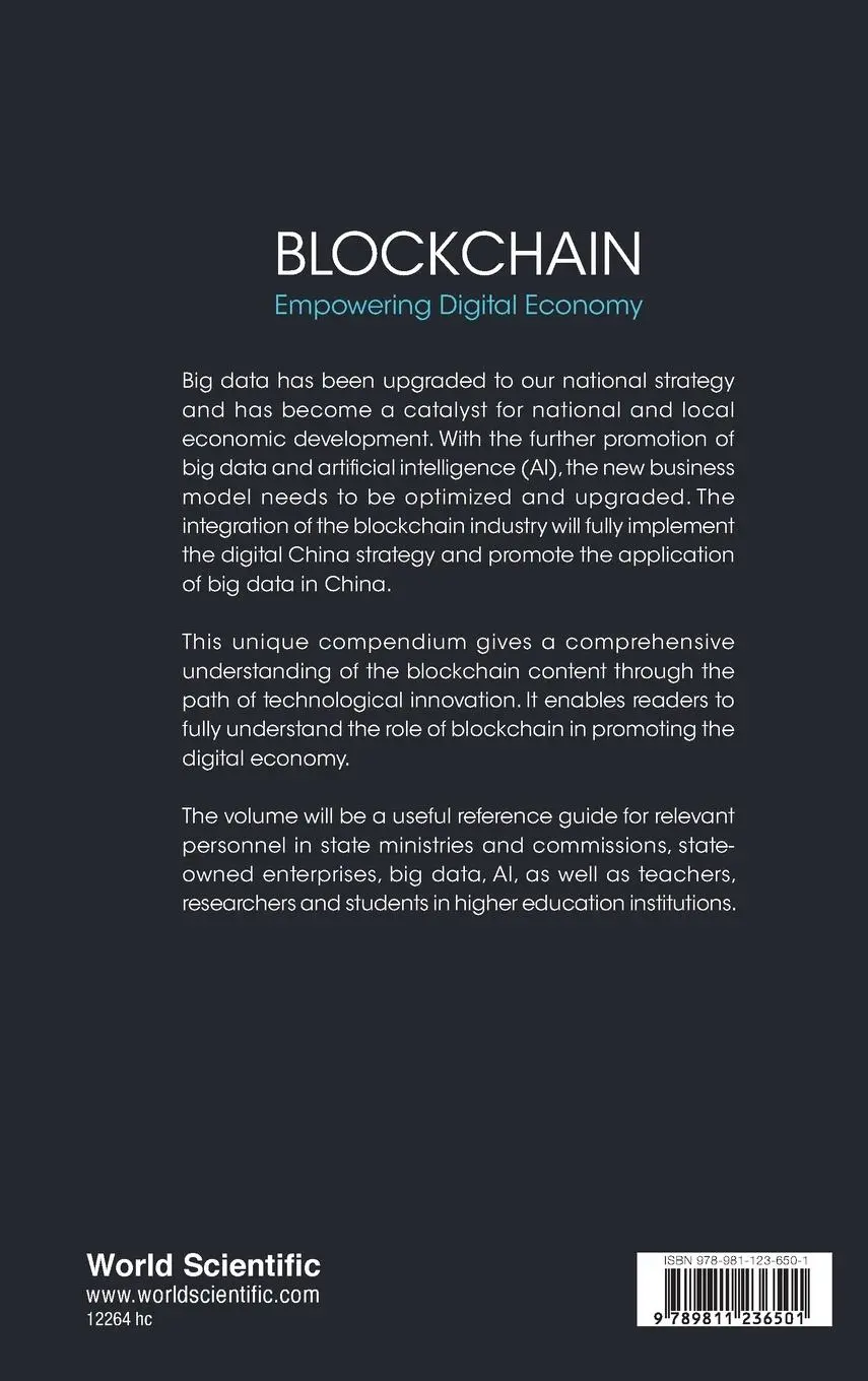 Rückseite: 9789811236501 | BLOCKCHAIN | EMPOWERING DIGITAL ECONOMY | Bin Wang &amp; Jun Zou Yang Yan