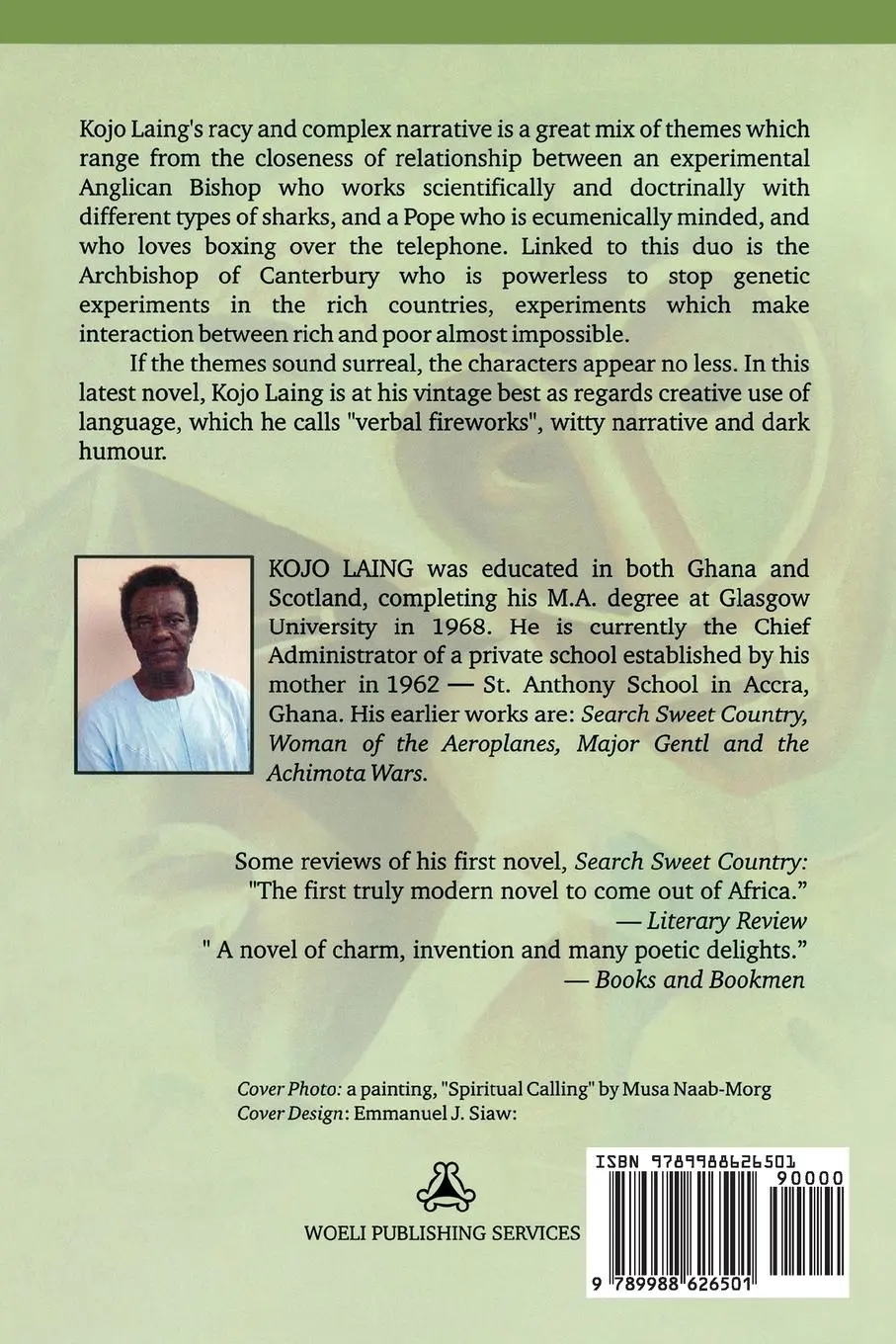 Rückseite: 9789988626501 | Big Bishop Roko and the Alter Gangsters | Kojo Laing | Taschenbuch