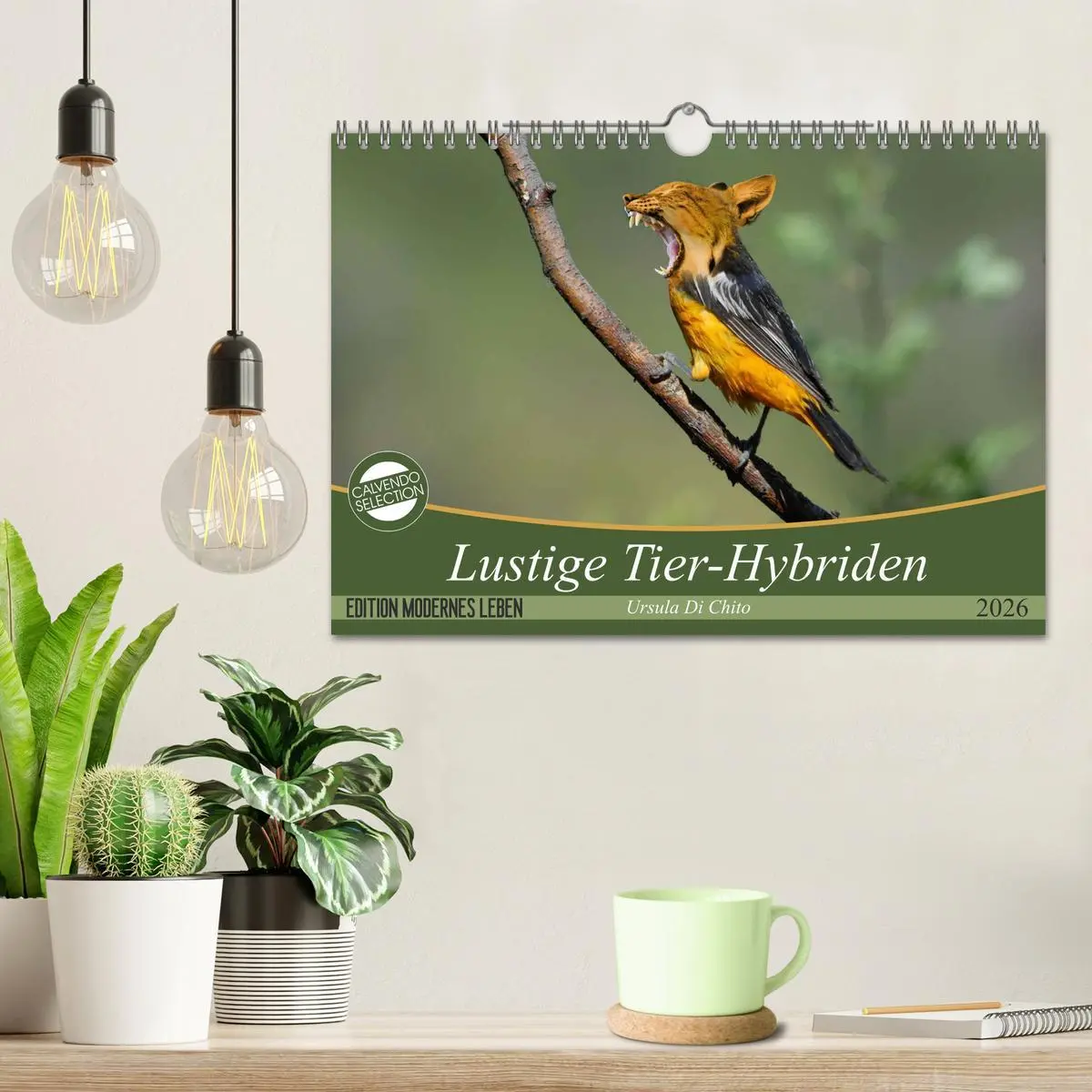 Bild: 9783457886601 | Lustige Tier-Hybriden (Wandkalender 2026 DIN A4 quer), CALVENDO...