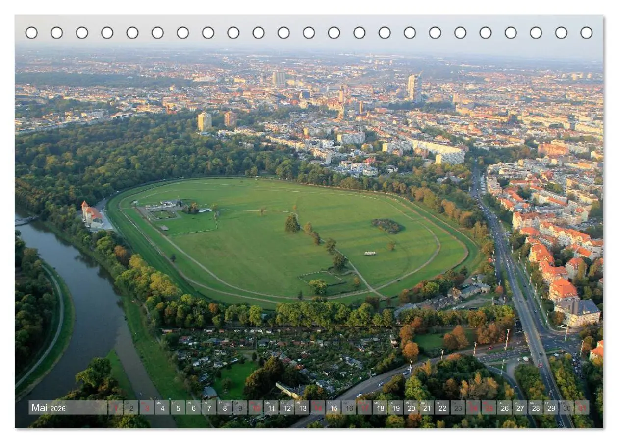 Bild: 9783516116601 | Über den Dächern von Leipzig (Tischkalender 2026 DIN A5 quer),...