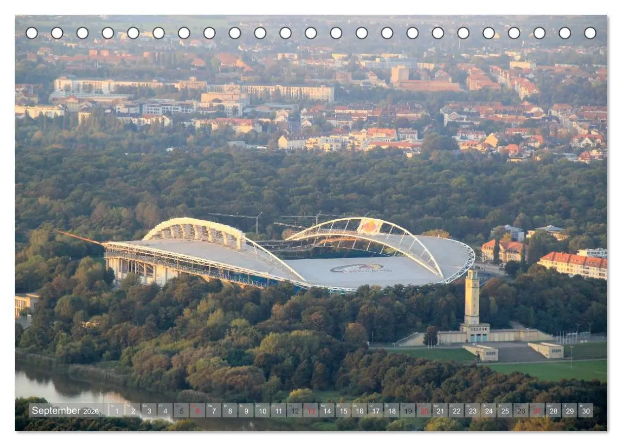 Bild: 9783516116601 | Über den Dächern von Leipzig (Tischkalender 2026 DIN A5 quer),...