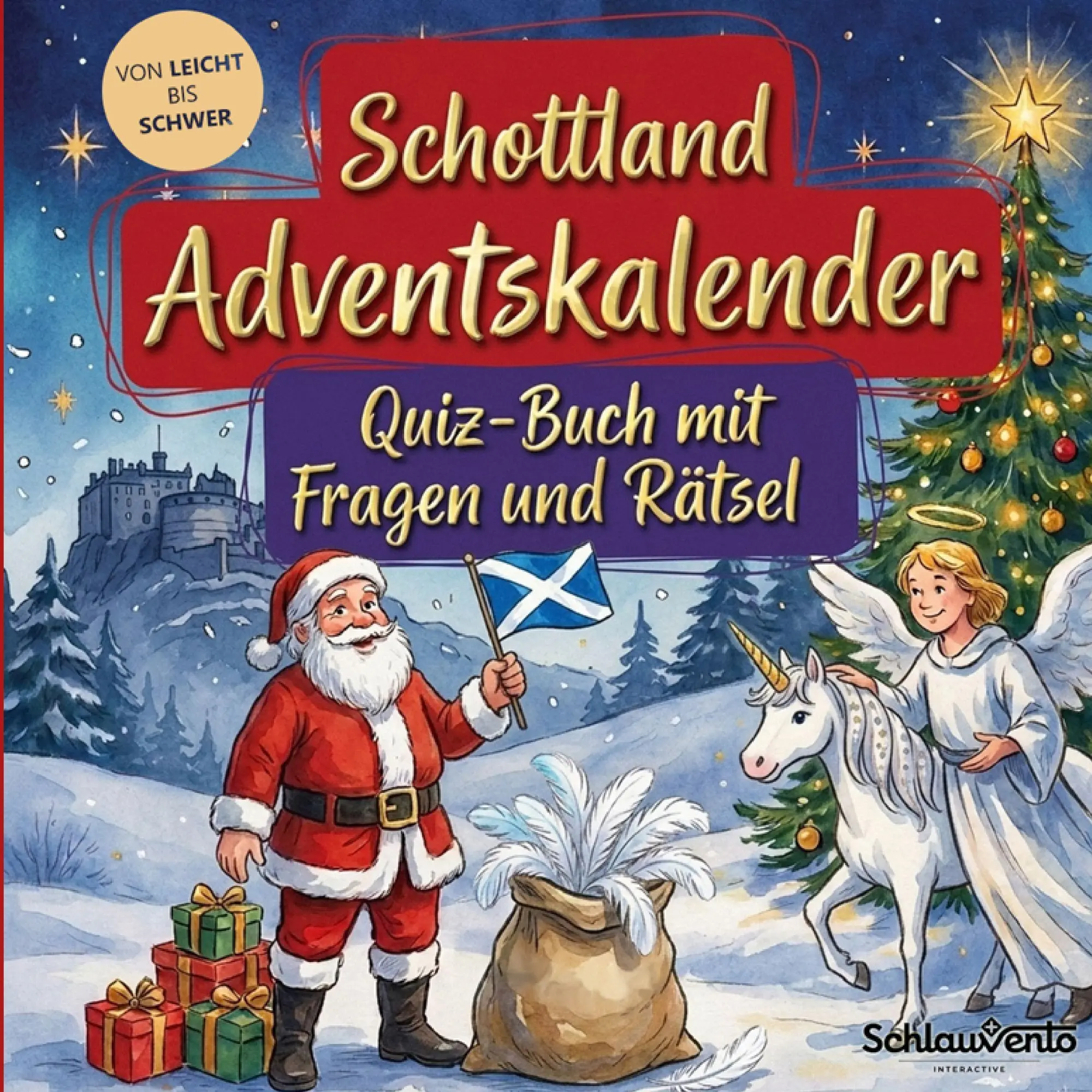 Cover: 9783693196601 | Schottland-Adventskalender: Quiz-Buch mit Fragen und Rätsel | Buch