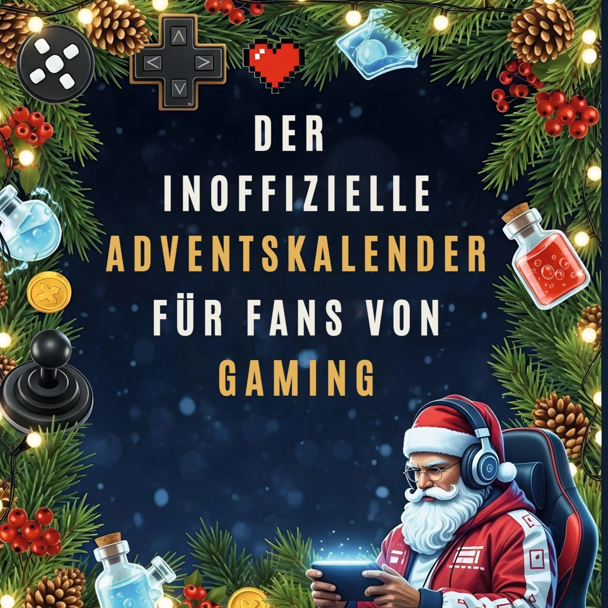 Cover: 9783695316601 | Der inoffizielle Adventskalender für Fans von Gaming | Aaron Wolf