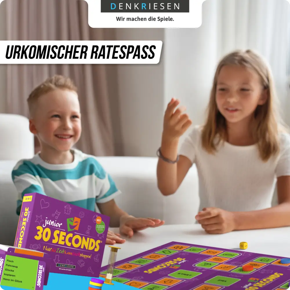 Bild: 4260528096701 | 30 Seconds® Junior - "Nur die Zeit kann euch stoppen!" | GmbH | Spiel