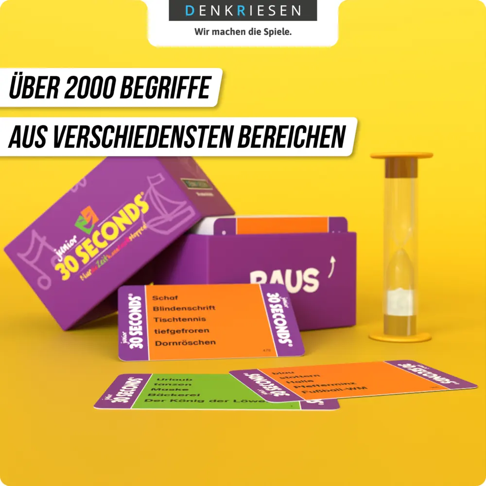 Bild: 4260528096701 | 30 Seconds® Junior - "Nur die Zeit kann euch stoppen!" | GmbH | Spiel