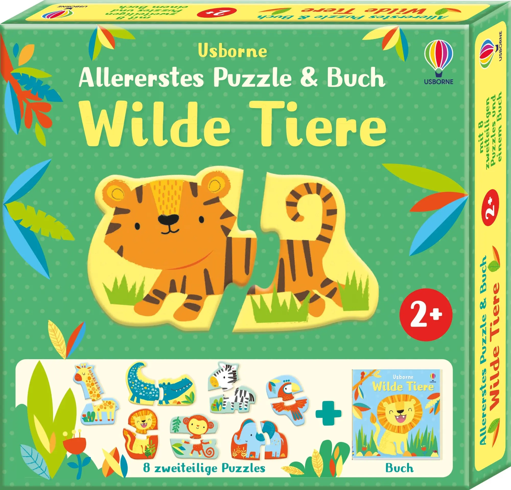 Cover: 9781789416701 | Allererstes Puzzle &amp; Buch: Wilde Tiere | Matthew Oldham | 24 S. | 2022