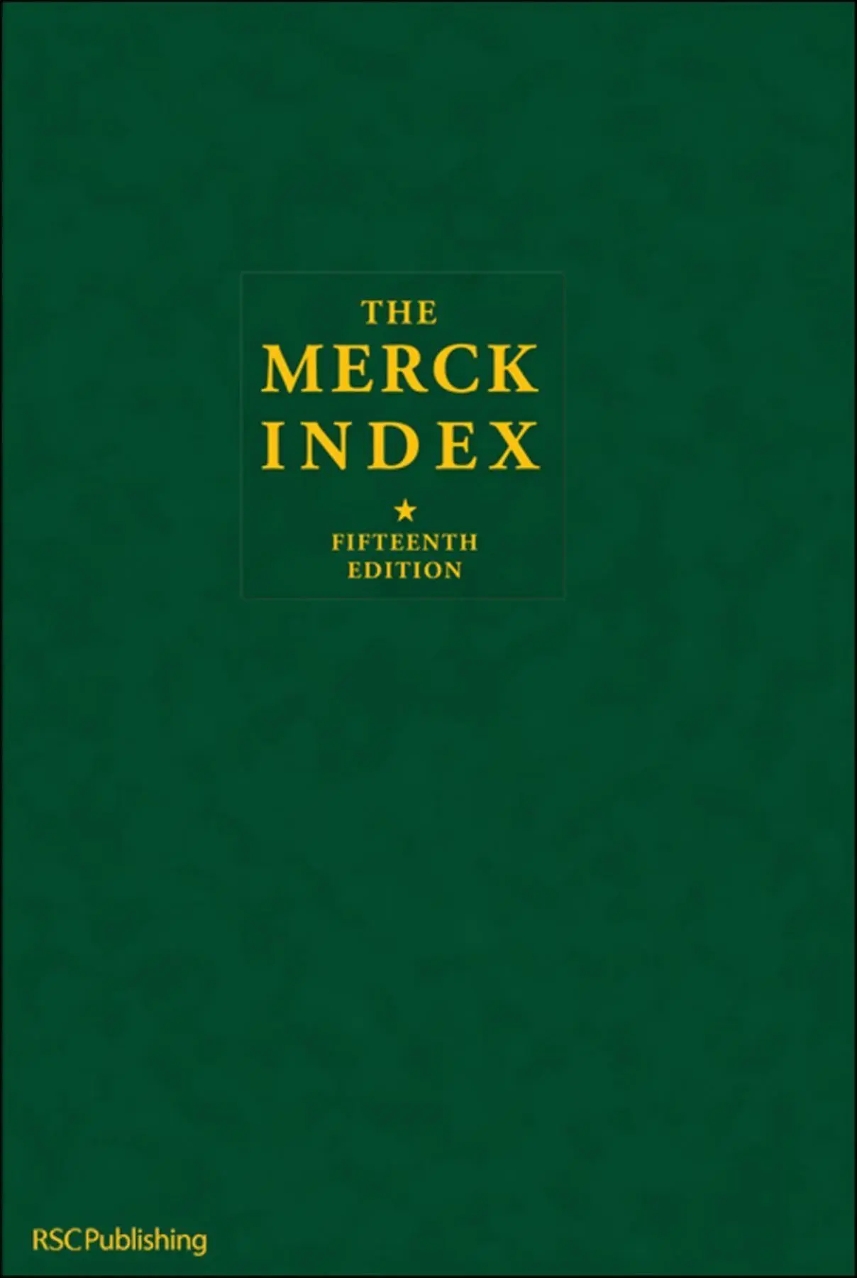 Cover: 9781849736701 | Merck Index | An Encyclopedia of Chemicals, Drugs, and Biologicals
