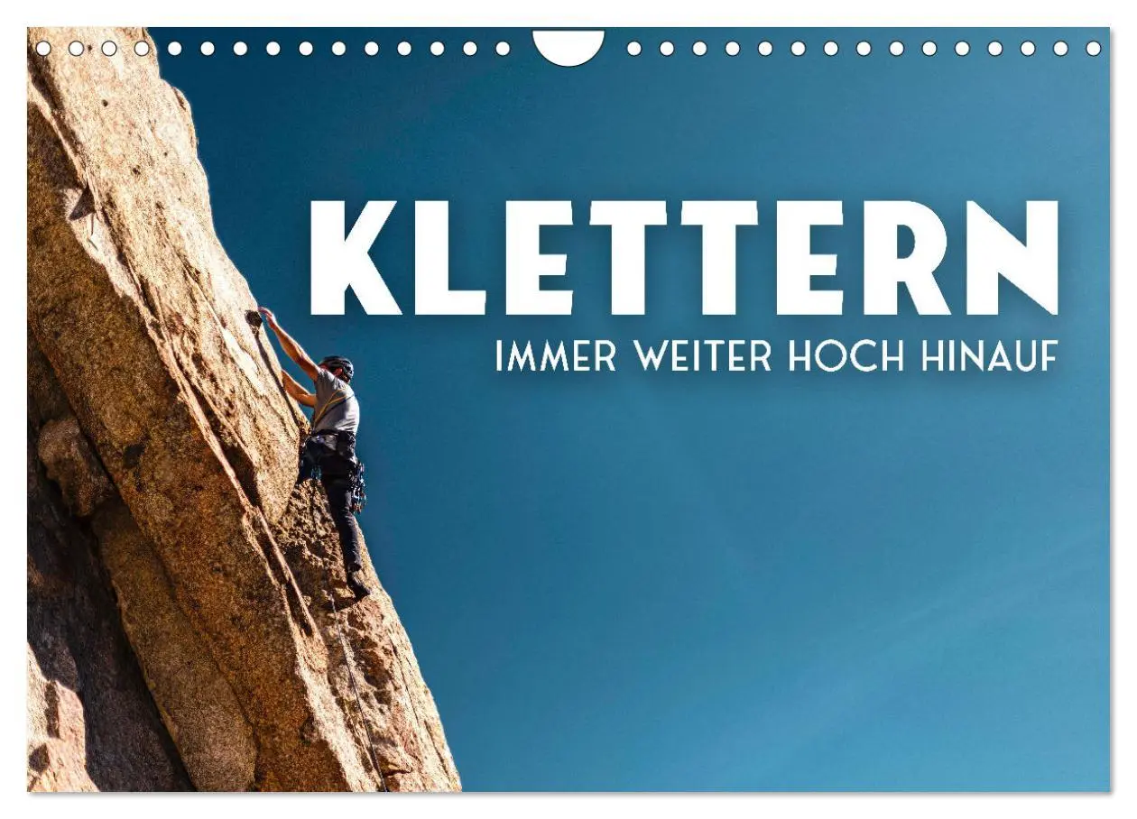 Cover: 9783457566701 | Klettern - Immer weiter hoch hinauf (Wandkalender 2026 DIN A4...