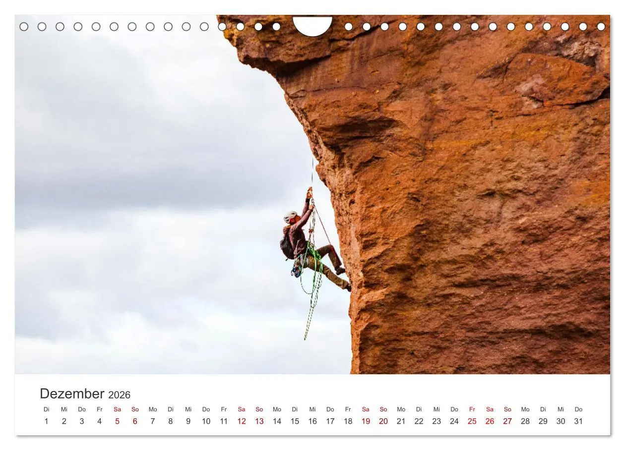 Bild: 9783457566701 | Klettern - Immer weiter hoch hinauf (Wandkalender 2026 DIN A4...