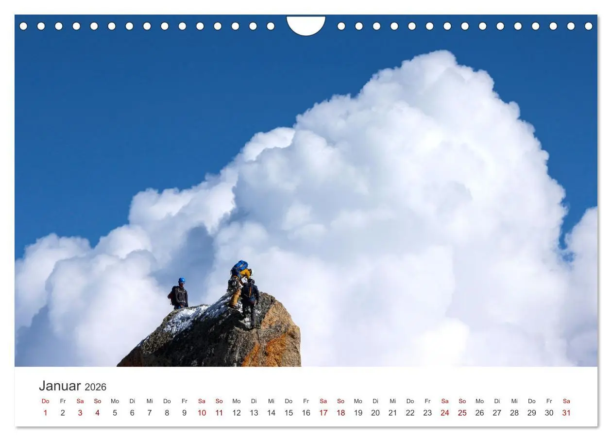 Bild: 9783457566701 | Klettern - Immer weiter hoch hinauf (Wandkalender 2026 DIN A4...