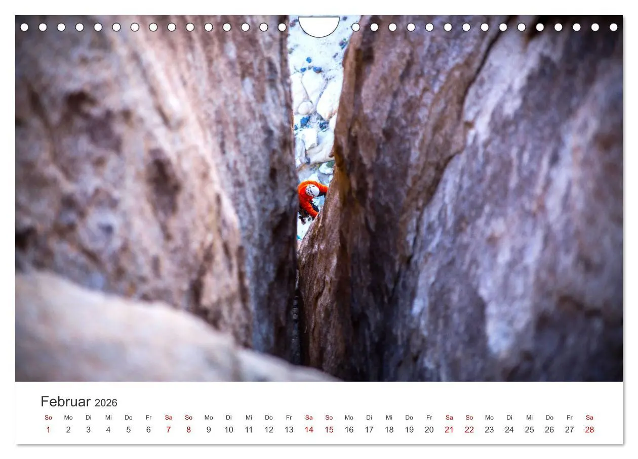 Bild: 9783457566701 | Klettern - Immer weiter hoch hinauf (Wandkalender 2026 DIN A4...
