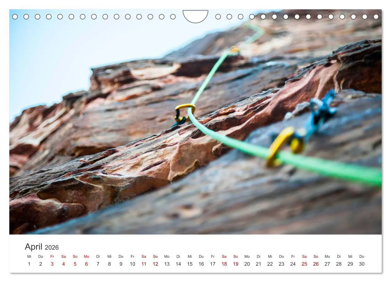 Bild: 9783457566701 | Klettern - Immer weiter hoch hinauf (Wandkalender 2026 DIN A4...