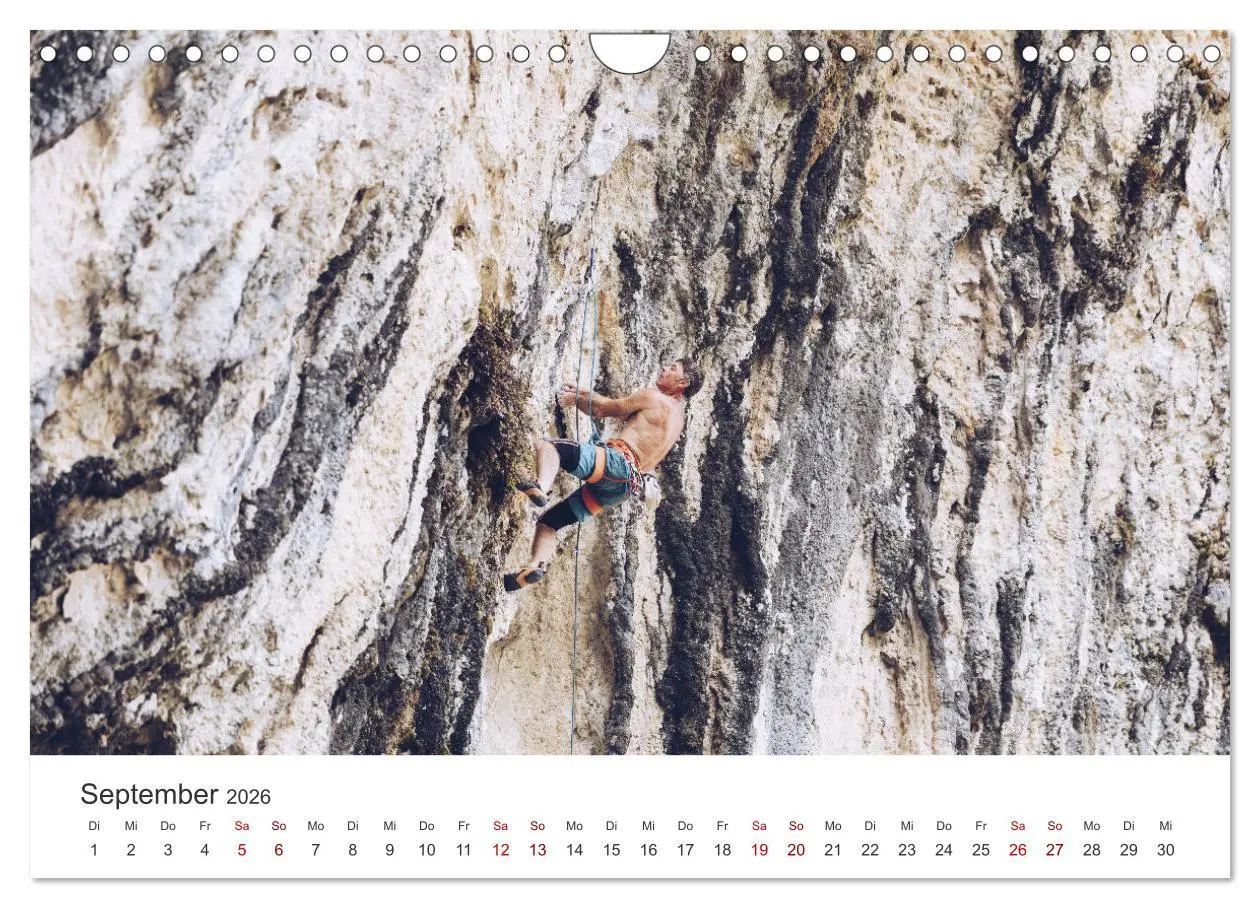 Bild: 9783457566701 | Klettern - Immer weiter hoch hinauf (Wandkalender 2026 DIN A4...