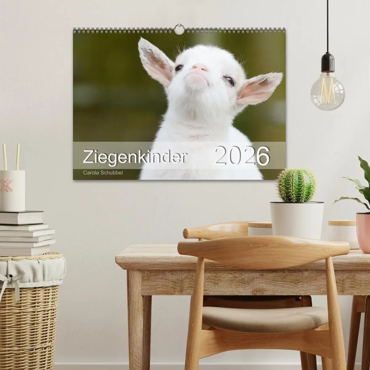 Bild: 9783457636701 | Ziegenkinder (Wandkalender 2026 DIN A3 quer), CALVENDO Monatskalender