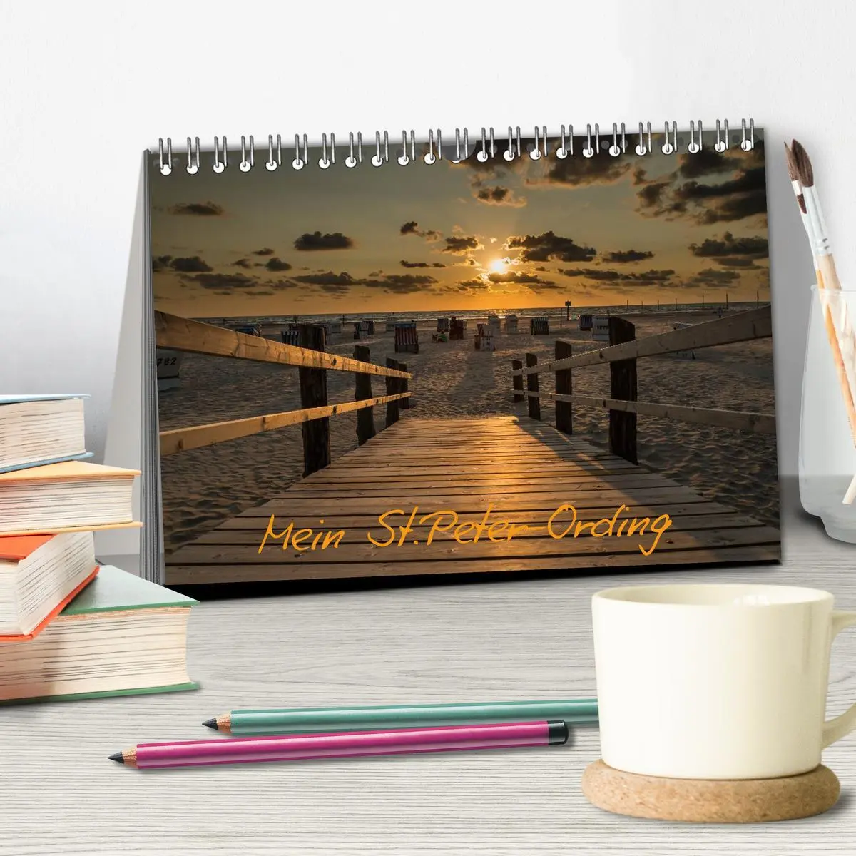 Bild: 9783516106701 | Mein St.Peter-Ording (Tischkalender 2026 DIN A5 quer), CALVENDO...