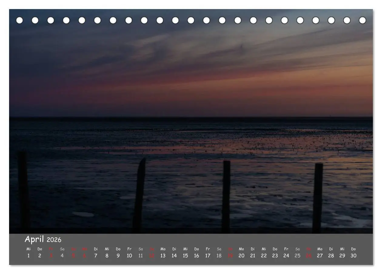 Bild: 9783516106701 | Mein St.Peter-Ording (Tischkalender 2026 DIN A5 quer), CALVENDO...