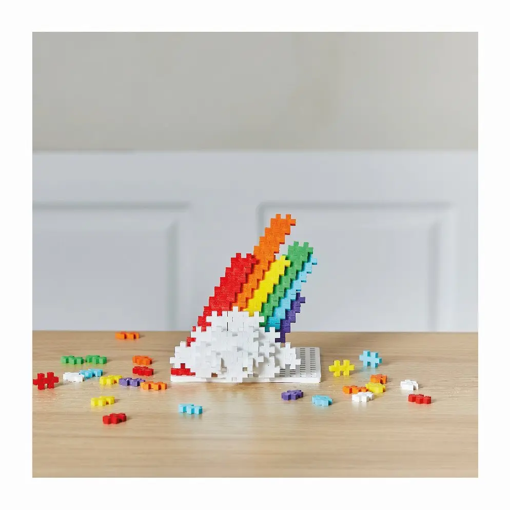 Bild: 5710409106801 | 240 Kreativ Bausteine Regenbogen | 9604262 | 2022 | PLUS PLUS
