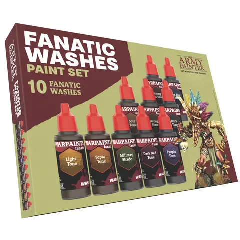 Cover: 5713799806801 | Warpaints Fanatic: Washes Paint Set | The Army Painter
