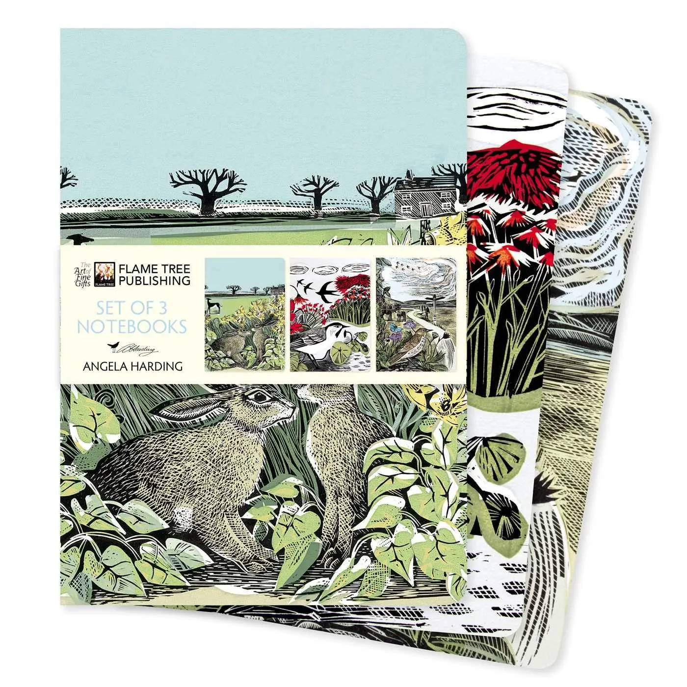 Cover: 9781804176801 | Angela Harding: Landscapes Set of 3 Standard Notebooks | Publishing
