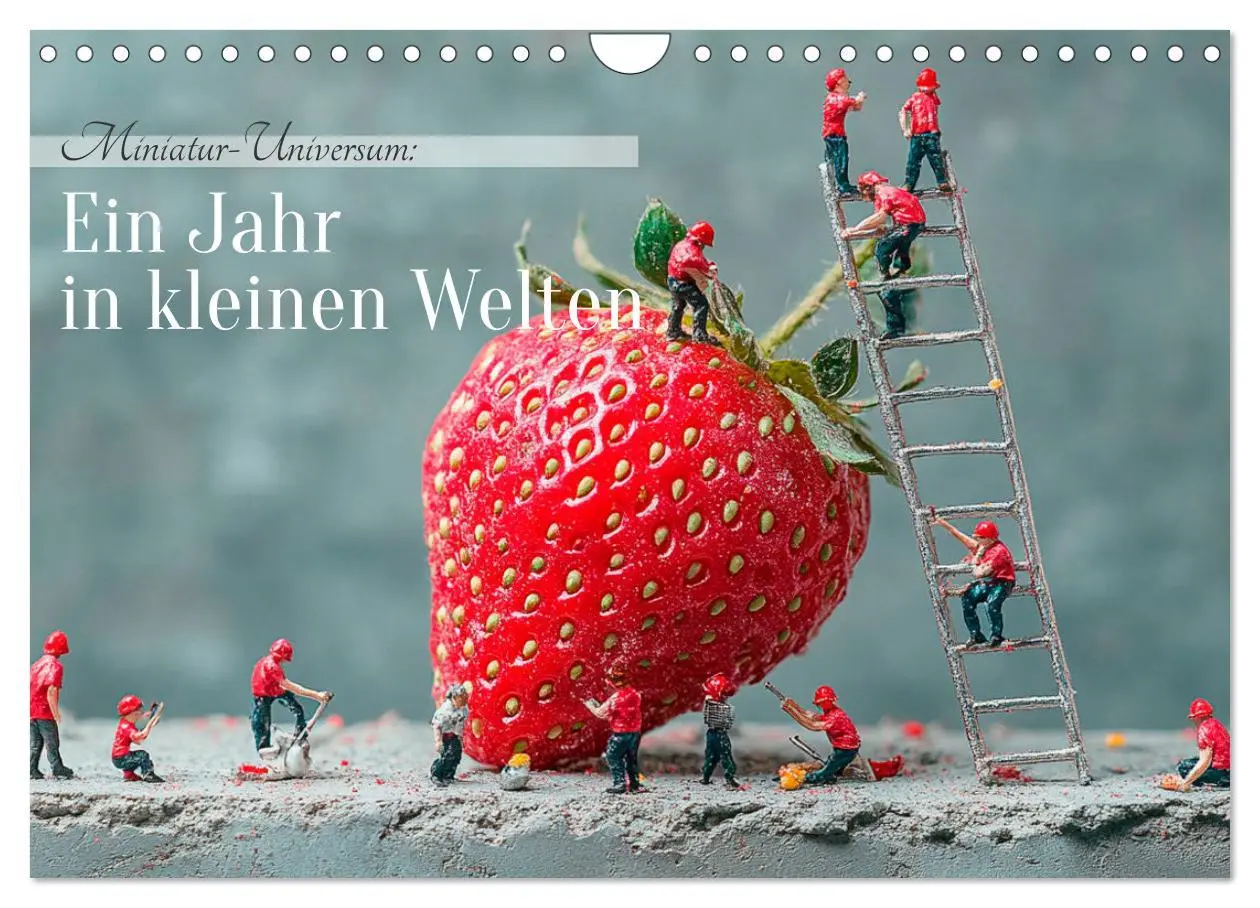 Cover: 9783457316801 | Miniatur-Universum: Ein Jahr in kleinen Welten (Wandkalender 2026...