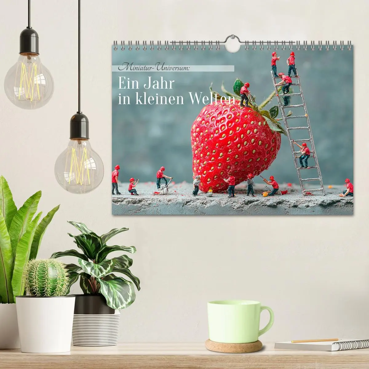 Bild: 9783457316801 | Miniatur-Universum: Ein Jahr in kleinen Welten (Wandkalender 2026...