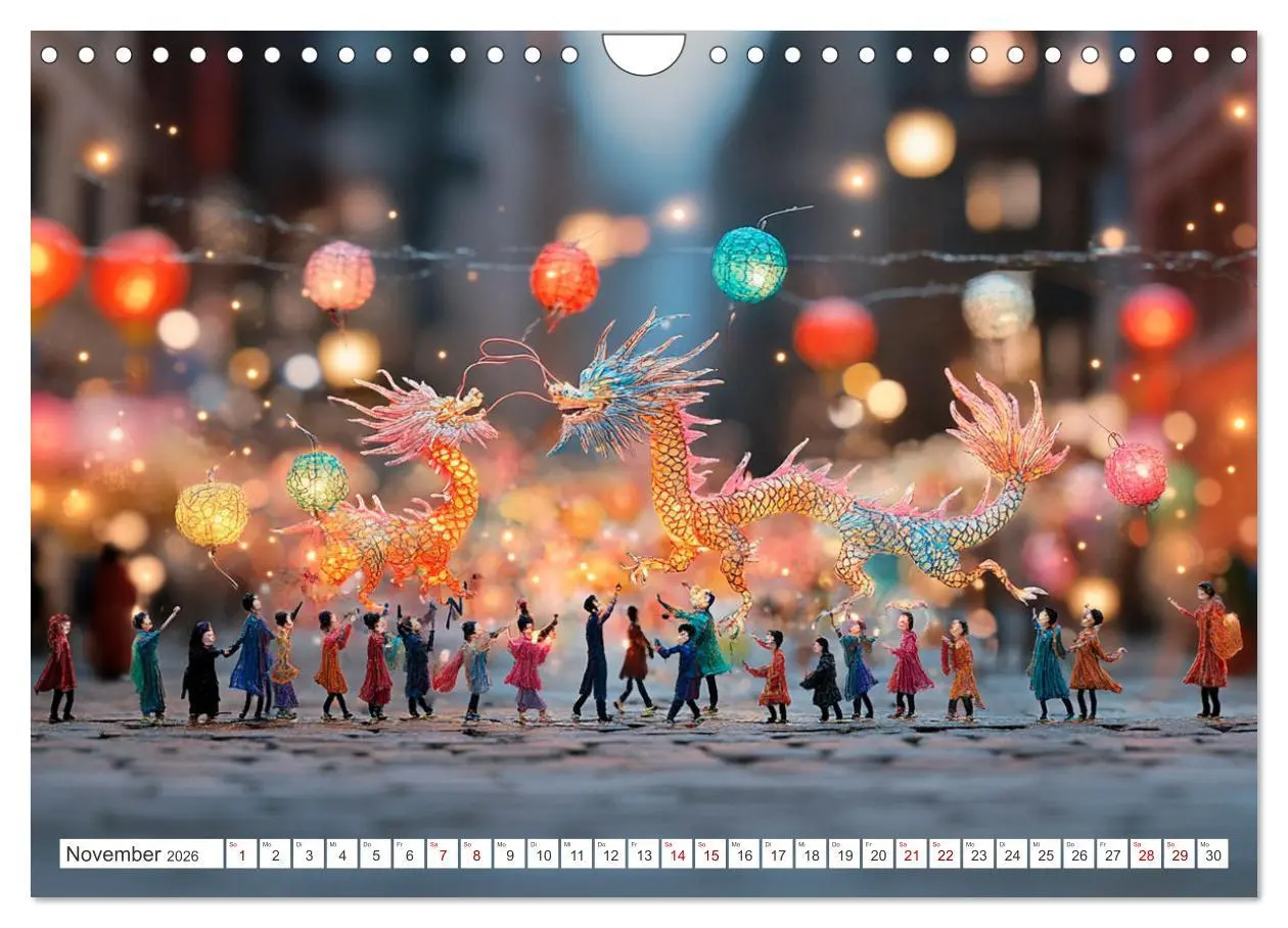 Bild: 9783457316801 | Miniatur-Universum: Ein Jahr in kleinen Welten (Wandkalender 2026...