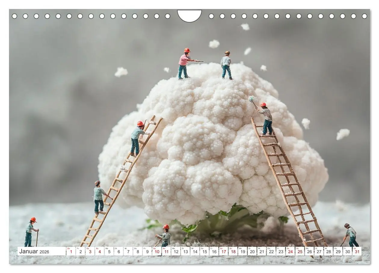 Bild: 9783457316801 | Miniatur-Universum: Ein Jahr in kleinen Welten (Wandkalender 2026...