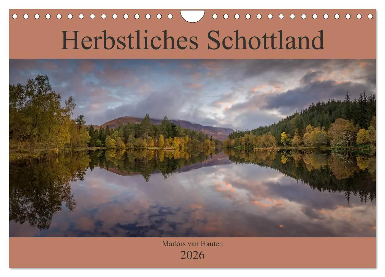 Cover: 9783457936801 | Herbstliches Schottland (Wandkalender 2026 DIN A4 quer), CALVENDO...