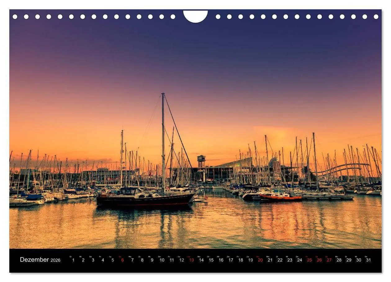 Bild: 9783516196801 | Barcelona - Stadtansichten (Wandkalender 2026 DIN A4 quer),...