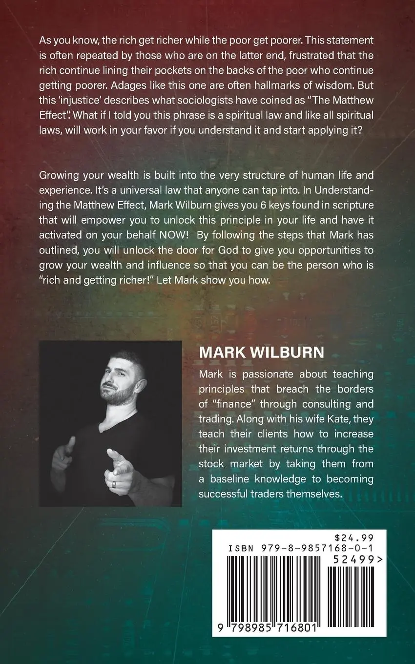 Rückseite: 9798985716801 | Understanding the Matthew Effect | Mark Wilburn | Taschenbuch | 2022