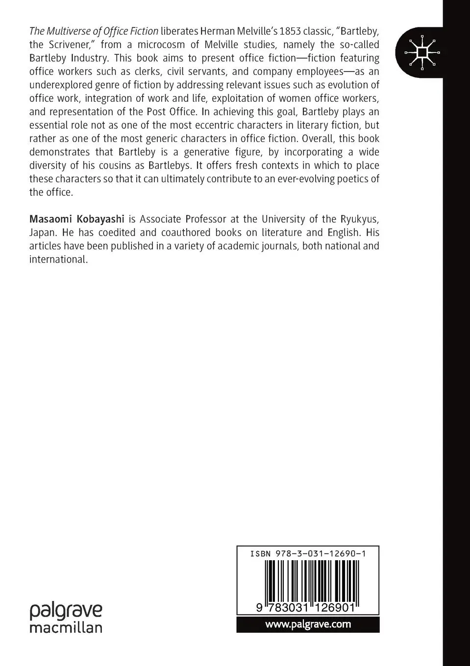 Rückseite: 9783031126901 | The Multiverse of Office Fiction | Bartlebys at Work | Kobayashi | xvi