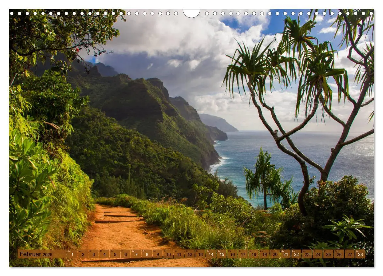 Bild: 9783457856901 | Kauai - Einmal Paradies und zurück (Wandkalender 2026 DIN A3 quer),...