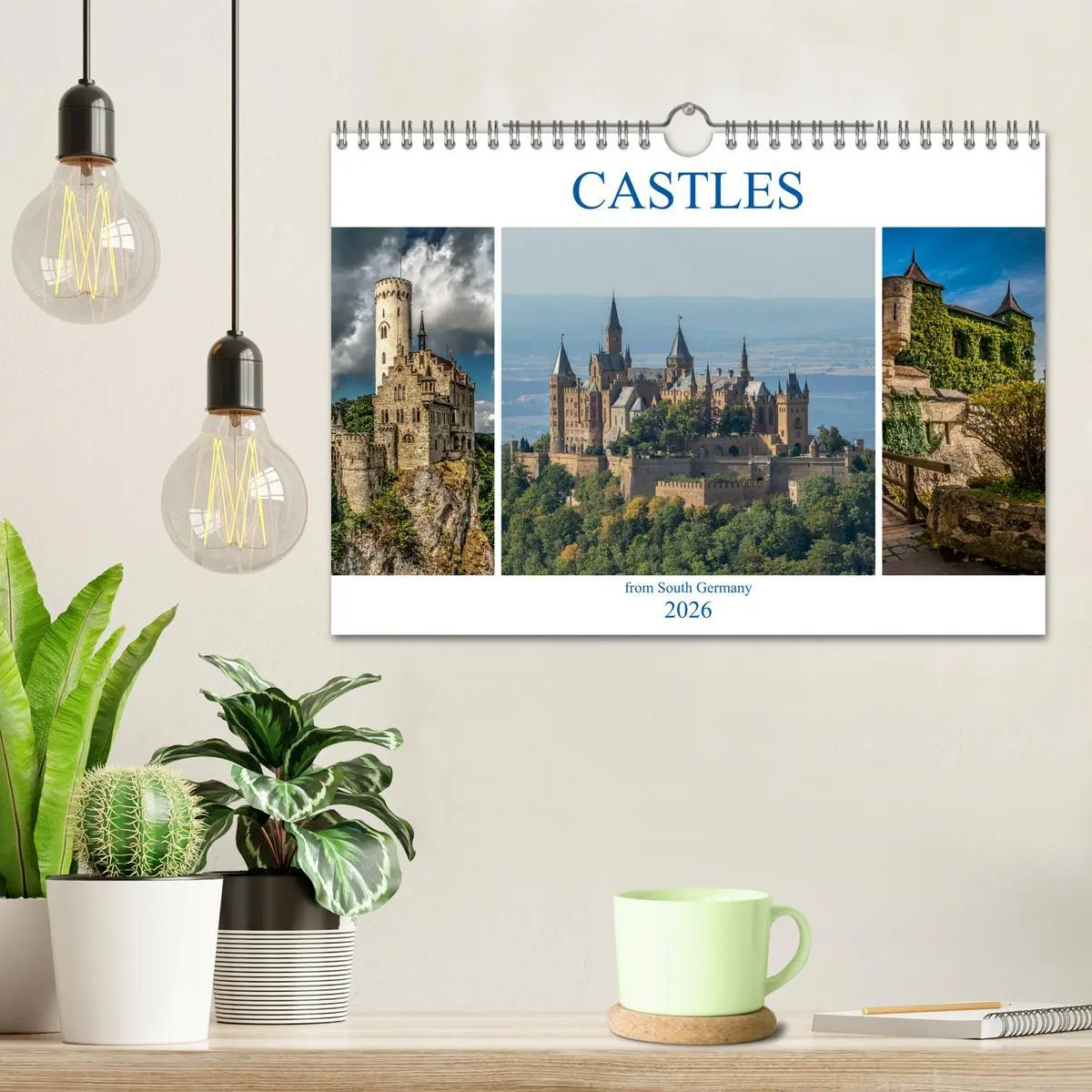 Bild: 9783516566901 | Castles from South Germany (Wall Calendar 2026 DIN A4 landscape),...