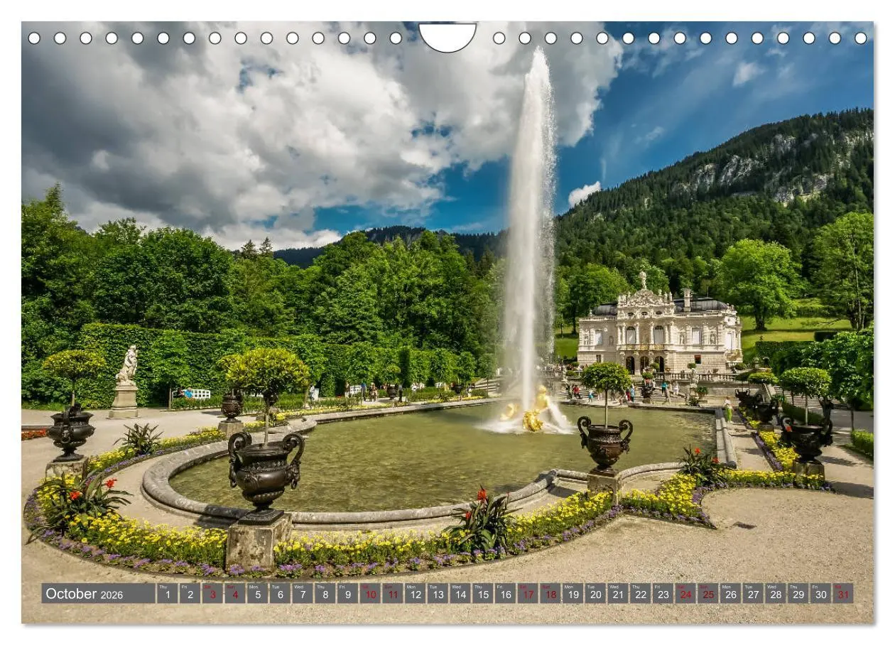 Bild: 9783516566901 | Castles from South Germany (Wall Calendar 2026 DIN A4 landscape),...