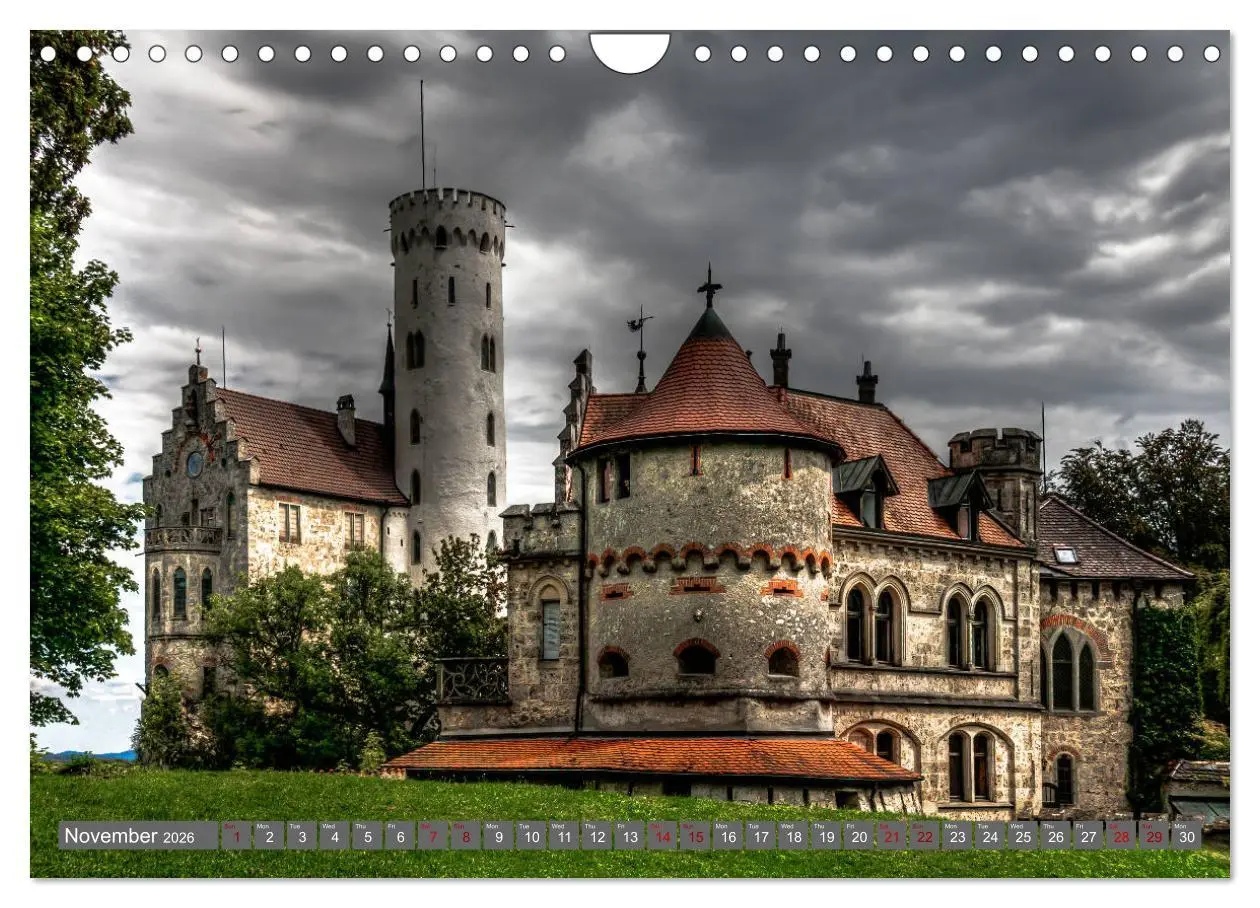 Bild: 9783516566901 | Castles from South Germany (Wall Calendar 2026 DIN A4 landscape),...