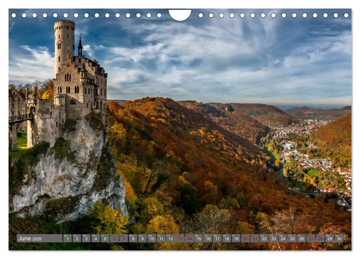 Bild: 9783516566901 | Castles from South Germany (Wall Calendar 2026 DIN A4 landscape),...