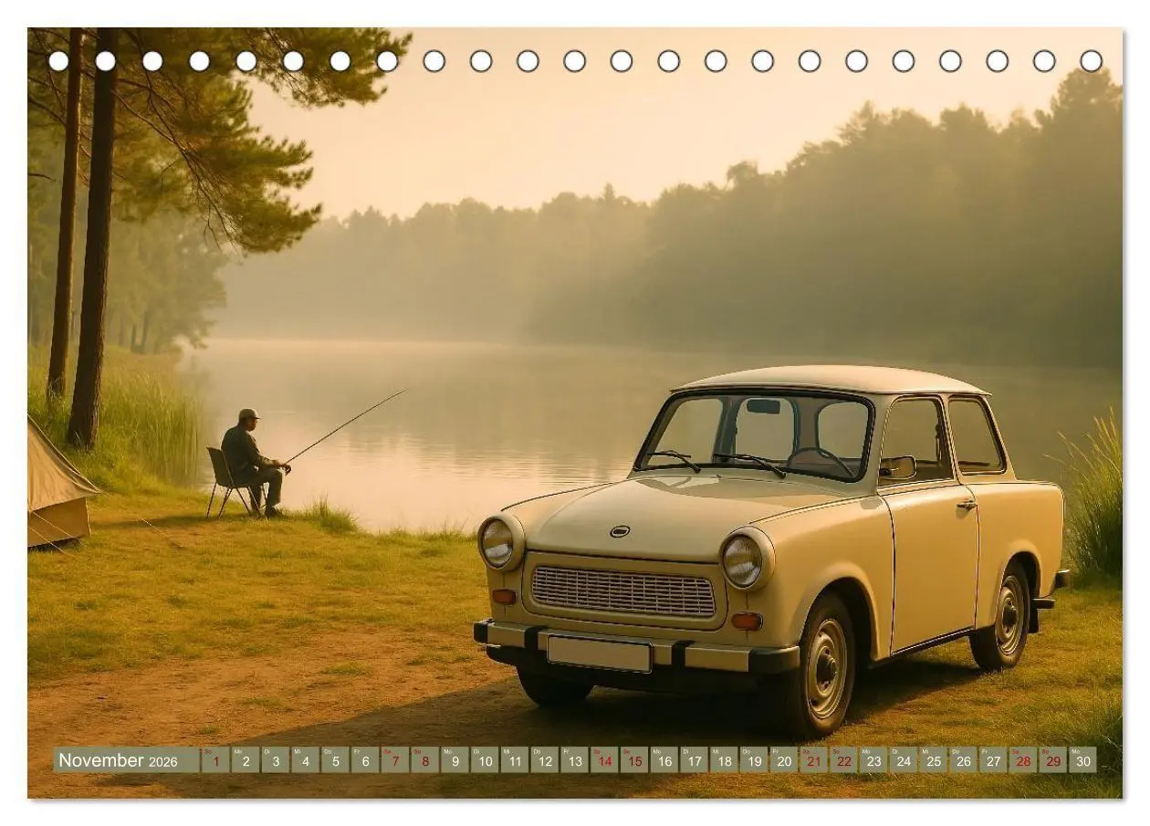 Bild: 9783516706901 | Alltagsgeschichten mit Trabant (Tischkalender 2026 DIN A5 quer),...