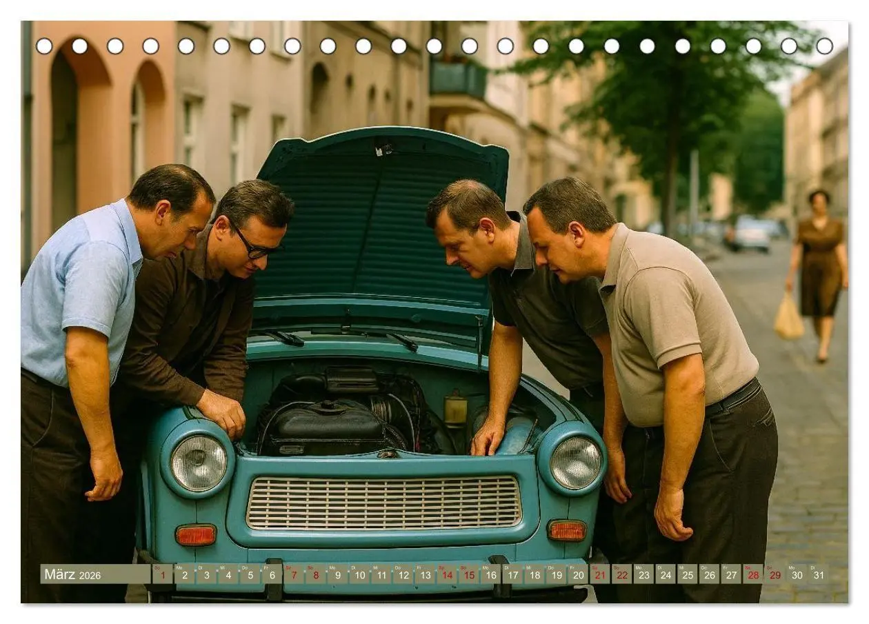 Bild: 9783516706901 | Alltagsgeschichten mit Trabant (Tischkalender 2026 DIN A5 quer),...