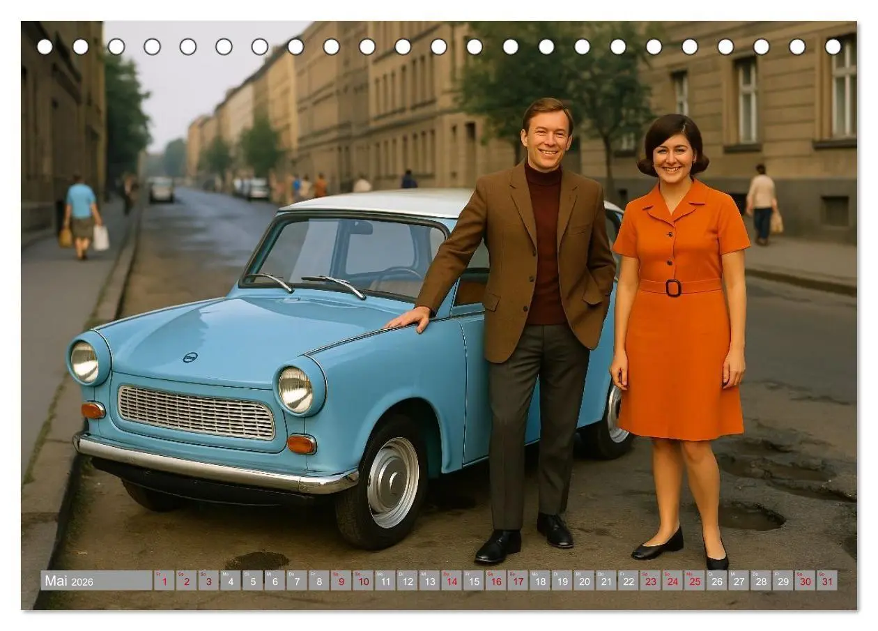 Bild: 9783516706901 | Alltagsgeschichten mit Trabant (Tischkalender 2026 DIN A5 quer),...