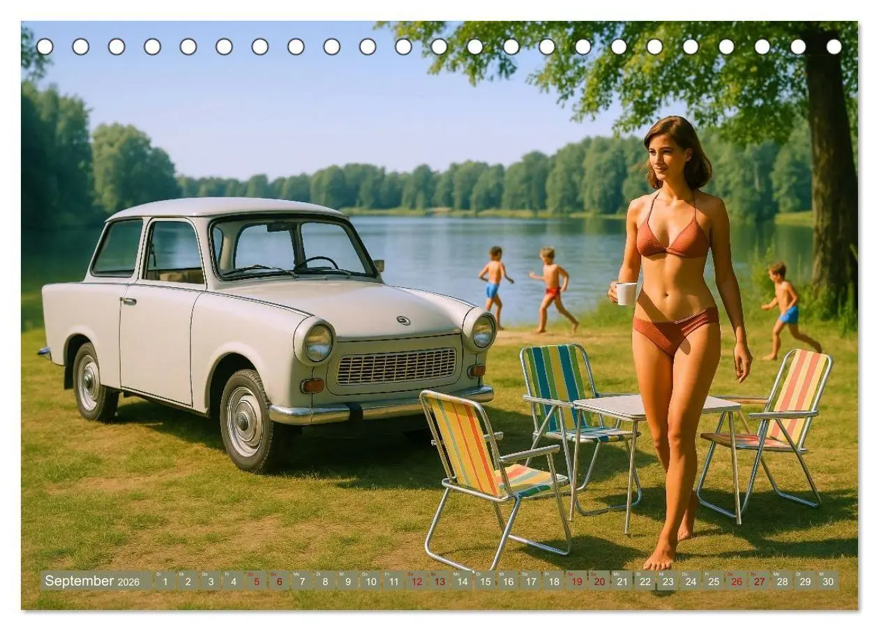 Bild: 9783516706901 | Alltagsgeschichten mit Trabant (Tischkalender 2026 DIN A5 quer),...