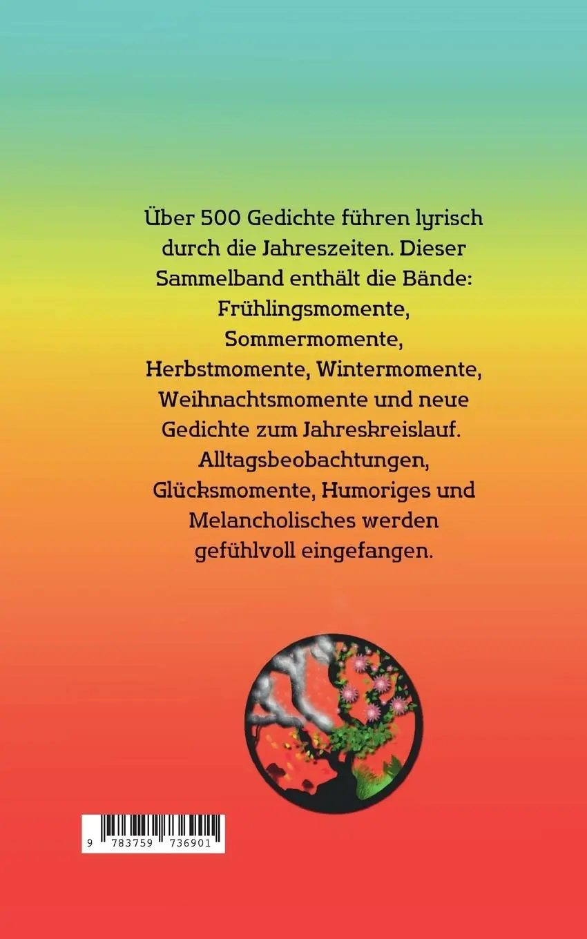 Rückseite: 9783759736901 | Leinwandpoesie Jahreszeiten | Alex C. Weiss | Taschenbuch | Paperback