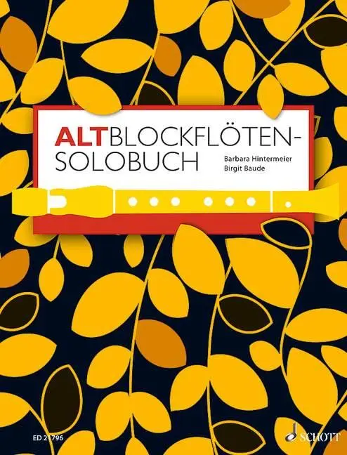 Cover: 9790001196901 | Altblockflöten-Solobuch | Barbara Hintermeier | Broschüre | Buch