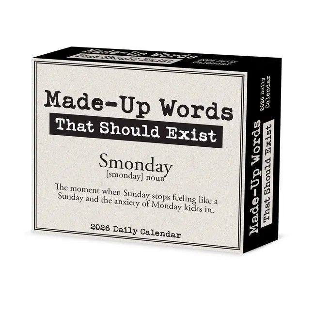 Cover: 9781549257001 | Made Up Words That Should Exist 2026 Box Calendar | Willow Creek Press