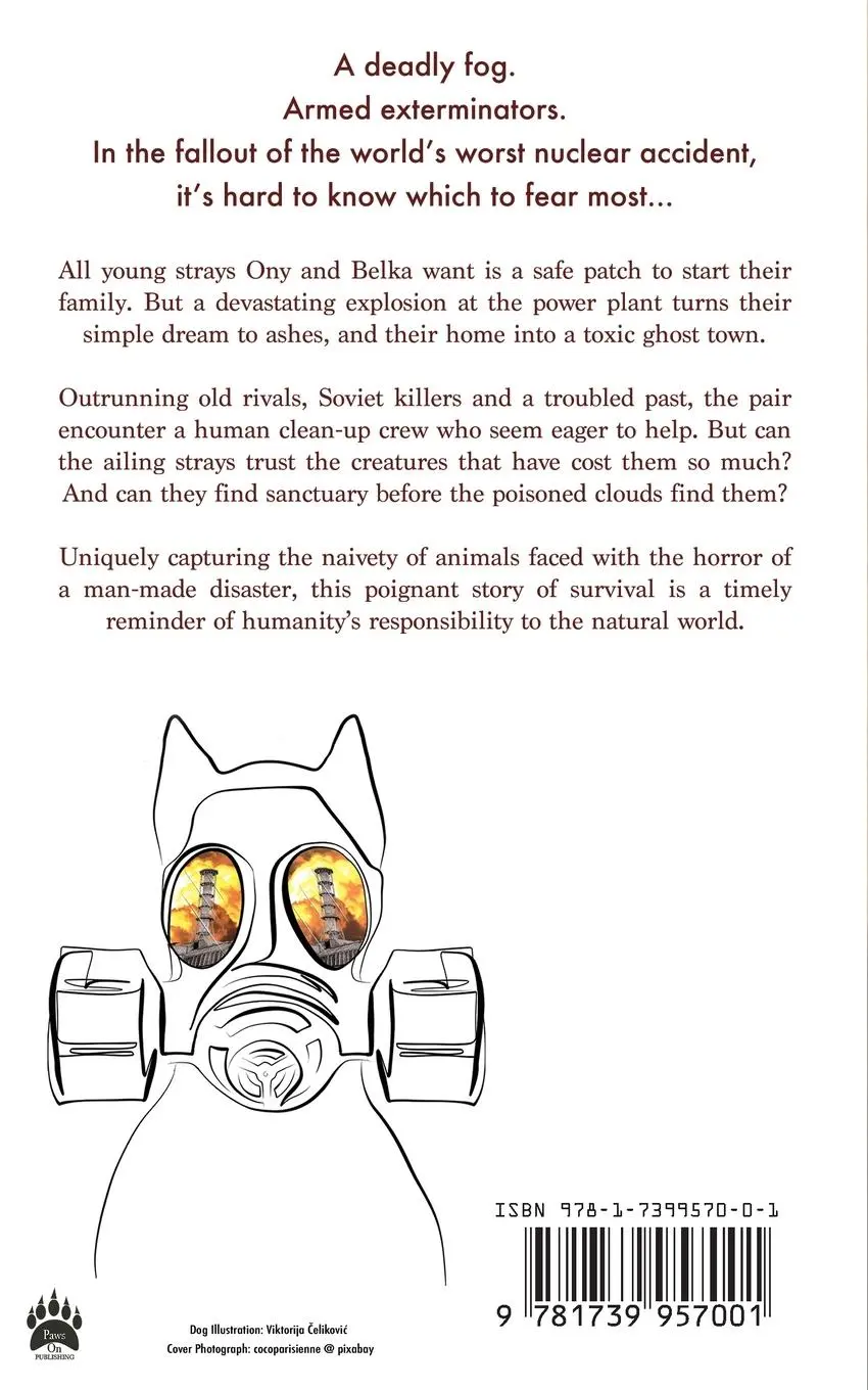Rückseite: 9781739957001 | The Dogs of Chernobyl | A Human Disaster, Through Animal Eyes | Morgan