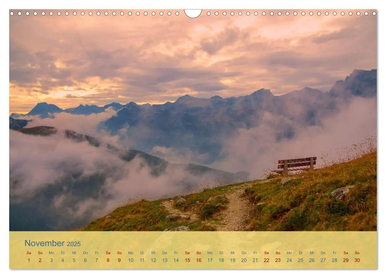 Bild: 9783435107001 | Oberengadin - Berge, Seen und Licht (Wandkalender 2025 DIN A3...