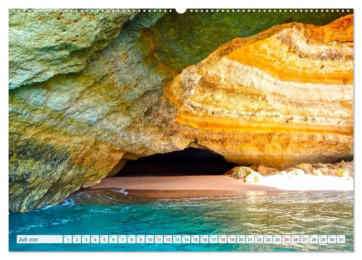 Bild: 9783457437001 | Algarve verliebt (hochwertiger Premium Wandkalender 2026 DIN A2...