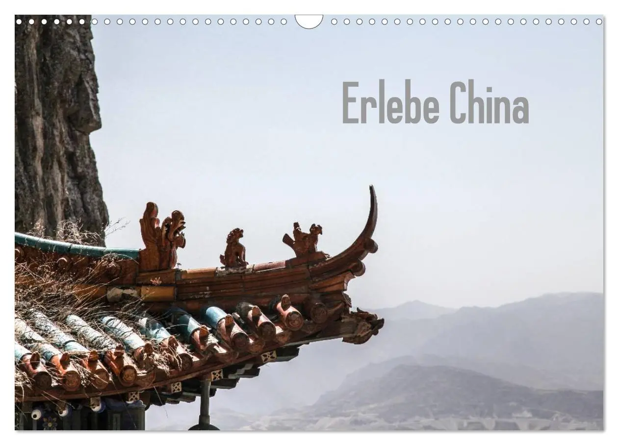 Cover: 9783516147001 | Erlebe China (Wandkalender 2026 DIN A3 quer), CALVENDO Monatskalender