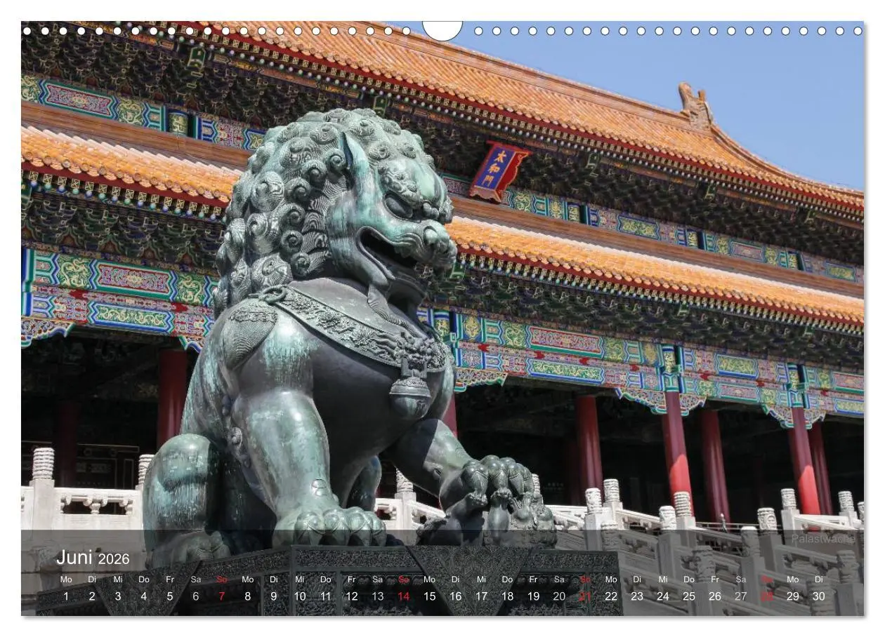 Bild: 9783516147001 | Erlebe China (Wandkalender 2026 DIN A3 quer), CALVENDO Monatskalender