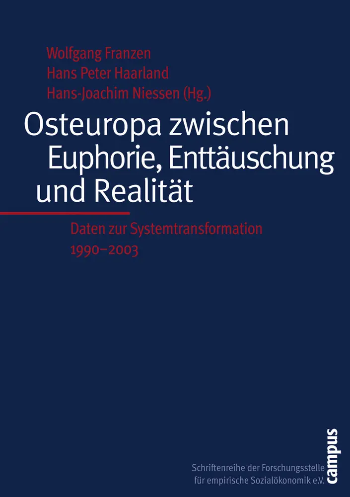Cover: 9783593377001 | Osteuropa zwischen Euphorie, Enttäuschung und Realität | Taschenbuch